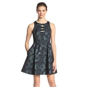 Nanette Lepore Women's Masquerade Metallic Dress
